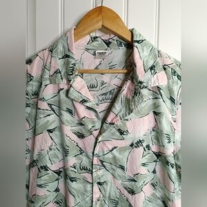 Netflix Stranger Things Jim Hopper Hawaiian Medium Shirt Cosplay Costume Travel